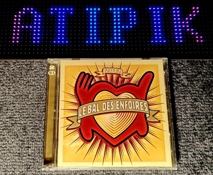 👍 Le Bal Des Enfoirés 2012 - Double CD Restos Du Cœur - 14 Ans 💕